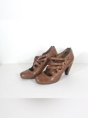 MIZ MOOZ Size 7 Scarlett Tan Leather Shoes